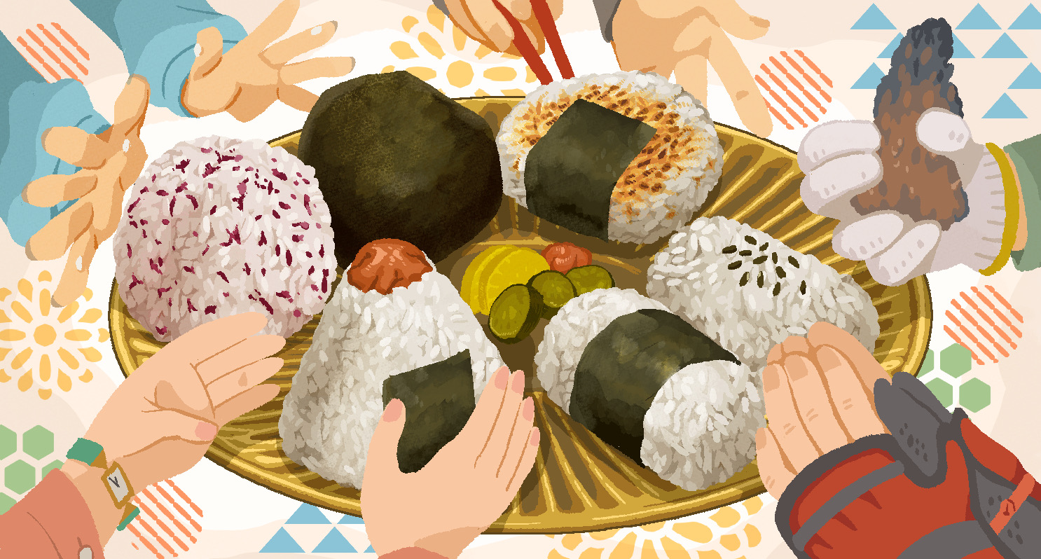 6月18日は「おにぎりの日」。三角おむすびが主流なのは神様の力を